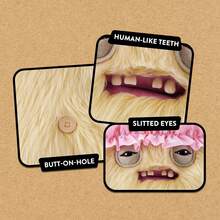 ZURU - New "Old Man" Series Authentic Monster Plush Toy Gift. Comfortable To The Touch, Unique Style, Perfect As A Holiday And Birthday Gift. - 6 - View 6