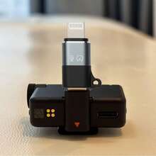 Bộ chuyển đổi Lightning sang Type-C, bộ chuyển đổi OTG, tương thích với iOS, hỗ trợ sạc nhanh, giắc cắm tai nghe, tương thích với dòng , bộ chuyển đổi âm thanh kỹ thuật số, kết nối micro cài áo không dây, card âm thanh, thiết bị phát trực tiếp, chuột, bàn phím, hỗ trợ sạc nhanh PD. - màu đen - Xem 8