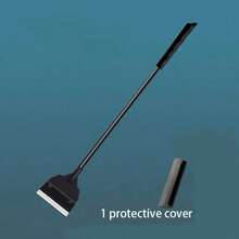 2-In-1 Aquarium Cleaning Tool, Glass Algae Scraper & Flat Bottom Sand Cleaner, Household Cleaning Tool, Aquarium Accessories