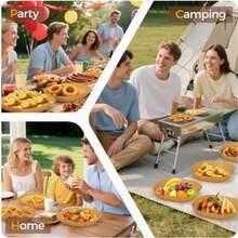 50/100/300片装大号方形烘焙纸垫 - 加厚不粘、耐油、耐热高达450°F (232°C)，适用于烤箱、空气炸锅、微波炉、蒸锅 - 无涂层不粘表面，预切割，方便使用 - 非常适合 - 彩色 - 查看 9