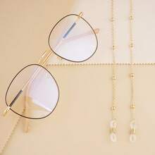 Beaded Glasses Chain Hanging Chain Glasses Accessories Glasses Chain Neck Hanging Glasses Chain Sunglasses Chain Rope Hanging Rope - Rose Gold - View 2