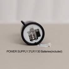 4支装斋月/开斋节月亮LED电子蜡烛，节日蜡烛，祝福蜡烛，氛围装饰灯，斋月装饰灯，卧室装饰灯，节日派对用品，节日装饰品，发光氛围灯 - 黃色 - 查看 6