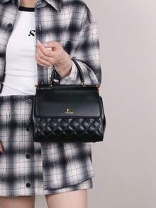 2026 New Luxury Fashion Chain Handbag For Women, High-Quality Large Capacity Double-Sided Bag, Exquisite Chic Quilted Embroidery One Shoulder Crossbody Bag, Heavy-Duty Hardware Soft Leather Versatile Tote Bag - Multicolor - View 13
