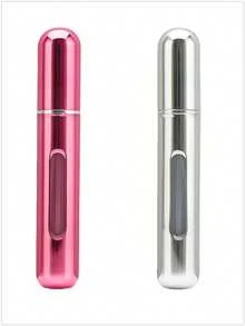 1pc/2pcs/3pcs 8ml Portable Refillable Travel Perfume Atomizer, 8ml Travel Size Spray Bottle, Pocket Wallet Perfume Container, Refillable Travel Spray Bottle, Pump Style Perfume Decanter, Back To School - Multicolor 8ml - View 44