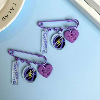 KATSEYE Acrylic Brooch, Pendant, Pin, Accessory, KPOP Fangoods