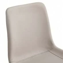 Dining Table & Chair Sets - Brown+Black + Warm Grey + Glass+Metal + PU Leather + Seats 4 - View 7