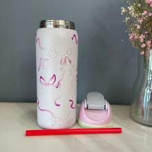 32 Oz Outdoor Sports Water Cup Water Bottle Stainless Steel Vacuumowala Insulated Cup With Lid And Straw Suitable For Water, Iced Tea Or Coffee. - Nhiều màu - Xem 2