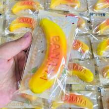 Banana Slow Rebound Squeeze Toy, Anti-Stress Toy, Perfect Gift - Birthday Gift, Valentine's Day Gift, Gift, Collectible - Multicolor - View 8