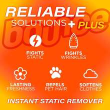 Bounce Anti Static Spray, 3 In 1 Instant Anti Static Spray & Instant Wrinkle Release, Odor Eliminator And Fabric Refresher Spray (9.7 Fl Oz, Pack Of 1) - 紅色 - 查看 4