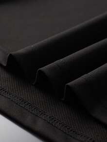 Disney Black Background Minnie Mouse Head Outline Red Polka Dot Bow Heart Print Baby Short Sleeve T-Shirt - Sweet And  Adorable Top - Black - View 7