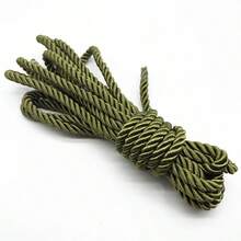 5码8毫米结实耐用的三股伞绳，聚丙烯材质，适用于家居装饰配件DIY手工家纺装饰 - Pick colors - 查看 21