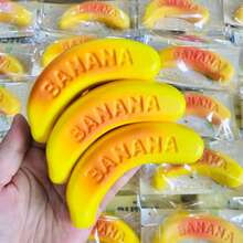 Banana Slow Rebound Squeeze Toy, Anti-Stress Toy, Perfect Gift - Birthday Gift, Valentine's Day Gift, Gift, Collectible - Multicolor - View 6