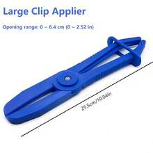 1pc High Quality Automotive Repair Tool Clamp, Hands-Free Operation, Suitable For Brake, Fuel, And Water Hose Fixation - Multicolor - View 7