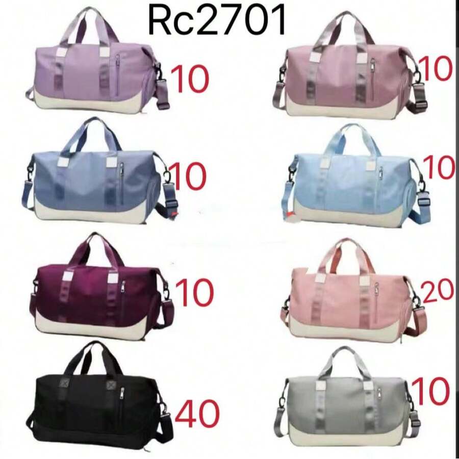 Waterproof Bag For Yoga, Gym And Workouts, Ideal For Travel, Swimming And Dancing. Can Also Be Used As A Shoulder Bag Or Sports Bag. - 彩色 - 查看 1