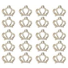 10/20个迷你皇冠，可用于手工制作、水钻装饰、皇冠装饰、水钻吊坠，适用于珠宝制作、服装、派对装饰 - 皇冠 - 查看 8