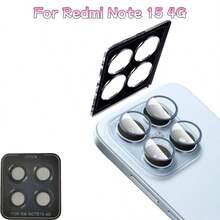 Camera Lens Protector Film, Compatible With Redmi Note 15 4G/15 5G/15 Pro 4G/15 Pro 5G/15 Pro+, Metal Tempered Lens Protector Film, Lens Protector Sticker, Lens Protector Pad, Camera Lens Protector Film | 9H Tempered Glass, Scratch-Resistant, Bubble-Free, Easy To Install, Compatible With Phone Case Design, Durable Phone Accessory - Multicolor - View 15