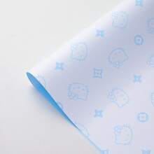 10/20张装花卉包装纸，花束包装纸，银边纸，韩式金边纸，适合DIY手工礼品包装、花卉装饰，22.4 x 22.4英寸，包装纸，薄纸，花束用品，圣诞节，情人节 - 多色 - 查看 18