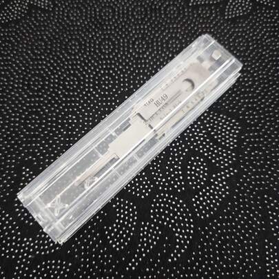 HU49 Is A Tool Primarily Used To Open Car Door Locks, A Men's Tool, A Manual Tool, A Lock Picking Tool Set, Suitable For Some Models Of The Series Such As Jetta, Santana, B4, Golf, Etc. An Emergency Access Tool For Door Locks, Car Key Extractor, Key Extractor, Lock Core Adjustment, Security Door Maintenance, Precision Lock Service Tool Kit, Car Unlocking Device