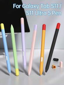 Galaxy Tab S11/S11 Ultra S Pen Protective Case, S11 Silicone Pen Sleeve - Multicolor - View 4