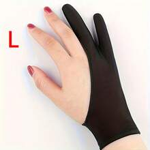 【绘画手套】耐磨防汗绘画手套 | 双指艺术素描油画便捷双指手套，适用于数码触摸屏和艺术绘画，兼容大多数平板电脑、智能手机屏幕、相机和美术手套 | 时尚手套设计 | 弹性手套 - A - 查看 13