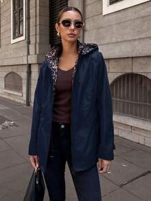 họa tiết da báo màu xanh nước biển