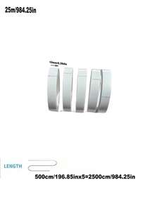 Fita adesiva dupla face transparente (5/10 unidades) - Adesivo forte, ideal para embalagens e decoração de flores, escritório, escola, projetos DIY, artesanato, fotografia, scrapbooking, arte, trabalhos manuais, cartões de felicitações e confecção de presentes. Fita dupla face em diversos tamanhos, adesivo forte, acessórios para decoração de balões DIY, fita para scrapbooking de fotos DIY, molduras e fotos. - Branco - Ver 13