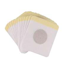 100pcs Moxa Belly Patches, Natural Plant Essence Daily Care Body Navel Patches, Gentle And Non-Irritating, Regulating And Nourishing - Multicolor - View 2