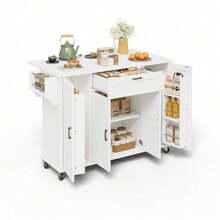 Cabinets - White + MDF + European - View 10