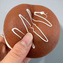 三层逼真扇形慢回弹捏捏乐，柔软慢回弹，减压解压玩具，生日、节日、舒缓情绪的完美礼物 - 彩色 - 查看 10