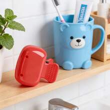 Hxezoc 1/6 Pack Solid Color Toothbrush Head Covers - Waterproof Portable Plastic Protective Clips For Travel, Camping, Home, Bathroom, School & Business Scenarios - Multicolor - View 11