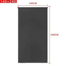 Outdoor Roller Blind, Vertical Blind, Balcony Roller Blind, Outdoor Sun Protection For Terrace, Anthracite - Anthracite - View 11