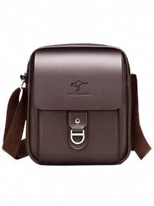 A Versatile Men's High-End Single-Shoulder Bag, Men's Crossbody Bag, Hanging Bag, Backpack, Casual Small Bag, Commuting And Business Leather Bag. - Multicolor - View 9