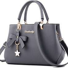 Halloween Drubeya Women's Handbag - Faux Leather Lined Shoulder Bag, Top-Handle Satchel Tote For Halloween Party & Daily Use Totes Bags For Women  Bolsos Bolsos Para Mujer Bolsos Para Mujer - 女士包灰色 - 查看 1