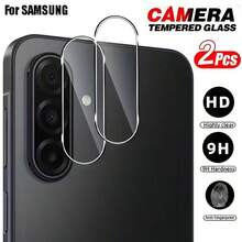2pcs 9H Tempered Glass Camera Lens Protector Film, Compatible With Samsung Galaxy S26 Ultra/S26 Plus/S25 Ultra/S25 Plus/S25 Edge/S25 FE/S24 Ultra/S24 Plus/S24 FE/S23+/S23 FE/S22+/S21+/A07/A17/A27/A37/A57/A05S/A06/A15/A16/A24/A25/A35/A36/A54/A55/A56 Rear Camera Protective Case, Friendly Design Applicable To Daily Shield, Office, Home Daily Shield Office Home Phone Camera Cover Waterproof Shockproof Anti-Fall Scratch Resistant - Clear - View 25