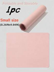 3pcs Faux Leather Manicure Desk Pad, Colorful Foldable Nail Hand Support Cushion, Suitable For Manicure Armrest Pad, Soft Microfiber Leather Nail Mat, Waterproof And Durable Armrest Pad