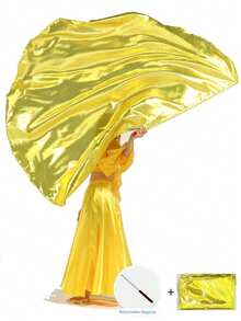 长方形赞美舞蹈旗，教堂敬拜旗 - 彩色 - 查看 41