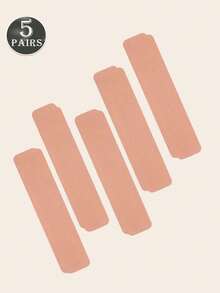 5对防水提拉塑形带，预裁切胶带，适用于女性，收紧松弛下垂的皮肤，平坦小腹，消除背部和腹部脂肪（矩形）