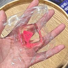 2026 新款夏季限量版西瓜冰块挤压玩具 - 解压挤压块，慢回弹，生日、节日、情侣、万圣节、圣诞节、游戏玩家的理想礼物 - 彩色 - 查看 14