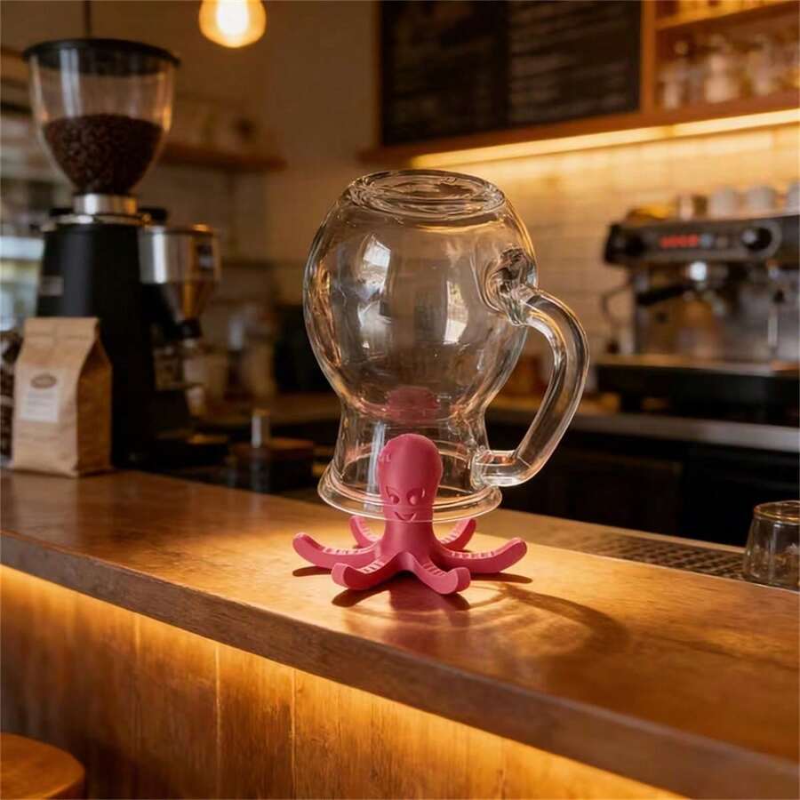 1个独立式水瓶晾干架，采用快速空气循环系统，加快晾干速度。3D打印设计节省台面空间，兼容各种水瓶、马克杯和酒杯。 - 多色 - 查看 1