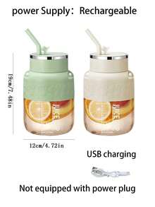 800 ml Tasse de centrifugeuse portable, fabricant de jus de fruits automatique sans fil, petite centrifugeuse pour usage domestique - Multicolore - Voir 11