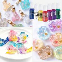 14Colors Epoxy ResinPaint (Uv Resin) Pigment Concentrated Liquid Epoxy Resin Dye, Colorant For Resin Coloring, Resin Jewelry, Resin Art Crafts DIY Making - 14 Colors - View 7