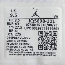 Men's Jordan Court Connect Low Casual Sneakers, Low-Top, Style Code: IQ5698-101 - White - View 8