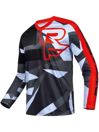 قميص دراجة جبلية للرجال والنساء من تيليي للدراجات الهوائية والدراجات الجبلية والدراجات الهوائية الهابطة