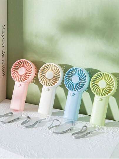 1pc Bestselling Mini Pocket Fan, Portable Battery Operated, Quiet & Fresh, Minimalist Handheld Small Fan (Batteries Not Included, AAA Batteries Required)