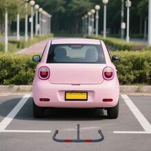 Folding Parking Barrier, Parking Barriers With Posts, Steel Barrier Posts, Parking Barriers, Parking Barriers With Keys And Reflective Markings - A - View 6