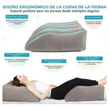 Orthopedic Comfort Leg Rest Pillow With Pump - Black - View 2