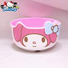 Sanrio Hello Kitty Cutlery Bowls, Creative Household Kitchen Utensils/Tableware, Light Meal/Salad Bowls, Can Be Used As Yogurt Bowls, Salad Bowls Or Chocolate Bowls, Suitable For Kitchens, Restaurants Or Schools, Make A Christmas Gift - Multicolor - View 12