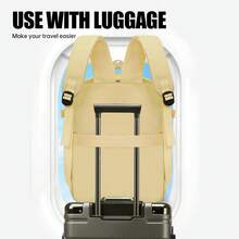 Myco Wizz Air And Ryanair Cabin Bag40*25*20cm, FAA-Approved Carry-On Backpack | Stylish Nylon Travel Backpack With Manual Pump/Airbag, Suitable For Men & Women, Weekend Trips, College Or Office Use - Multicolor - View 5