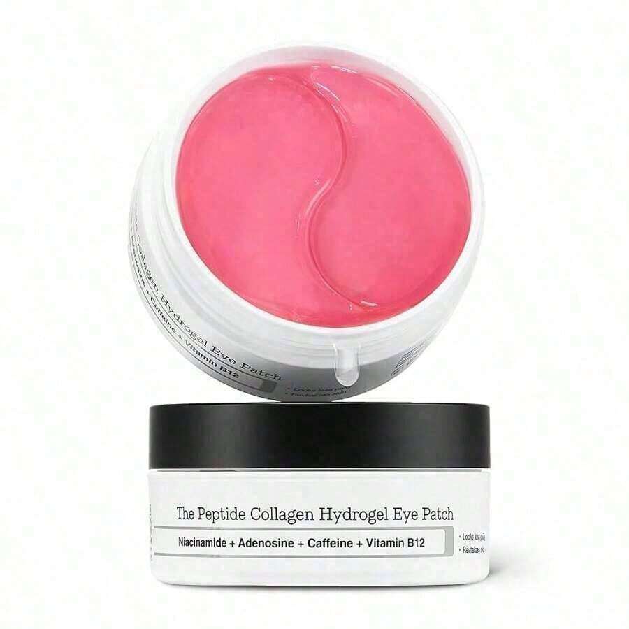 60pcs COSRX Pink Peptide Collagen Hydrogel Patches For Puffy Eyes And Dark Circles Eye Mask Korean Skin Care - 1pcs - View 1