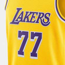 Nike Men's LAL MNK DF SWGMN JSY ICN 22 Tank Top, DN2009-741 - Yellow - View 4